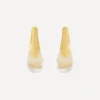 Alexis Bittar Earrings^14ct Gold-Plated Luminous Lucite Arched Drop Earrings