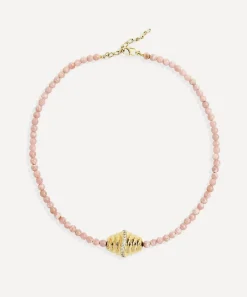 By Alona Necklaces^18ct Gold-Plated Miele Pendant Necklace