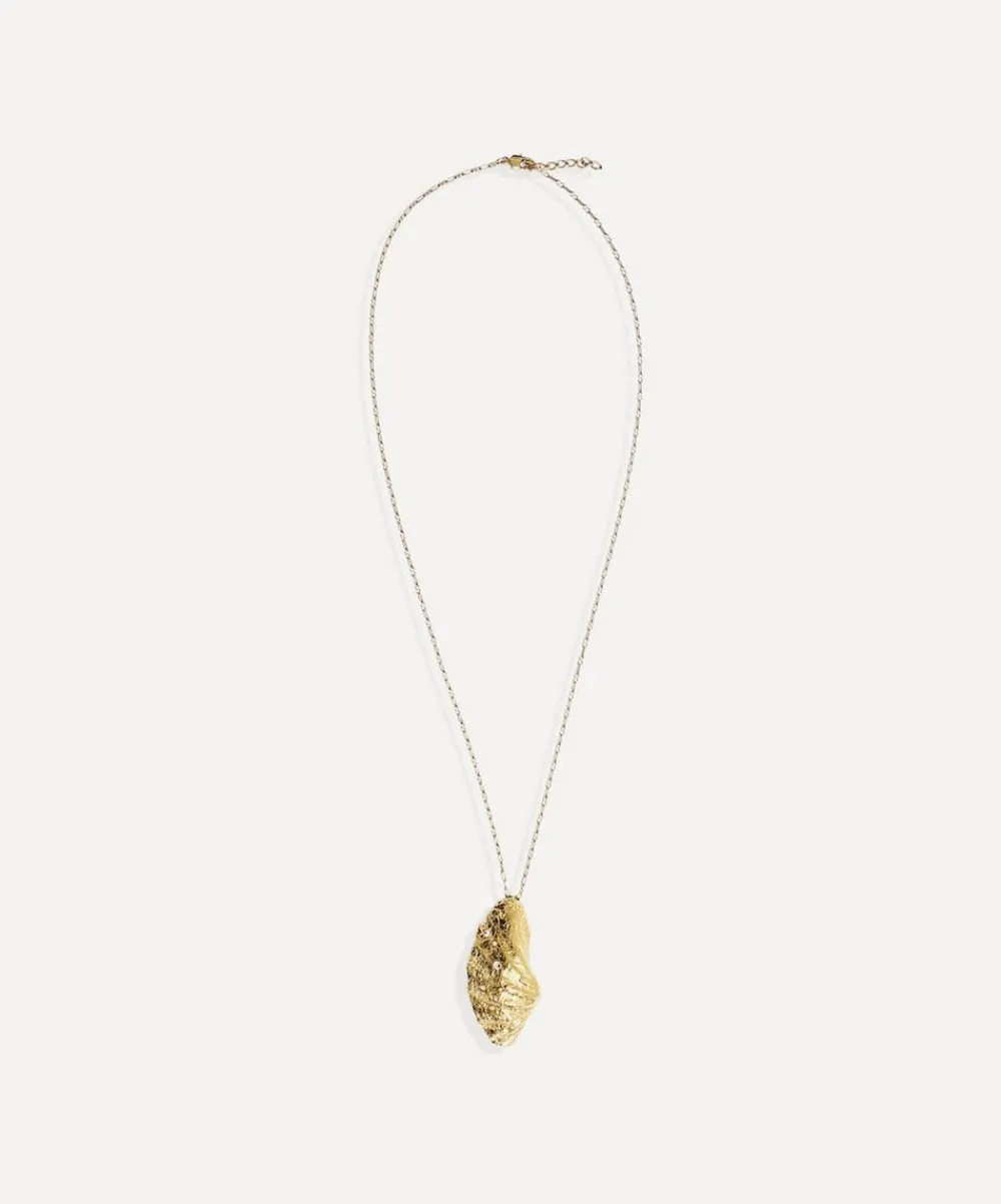 By Alona Necklaces^18ct Gold-Plated Nataliya Pendant Necklace
