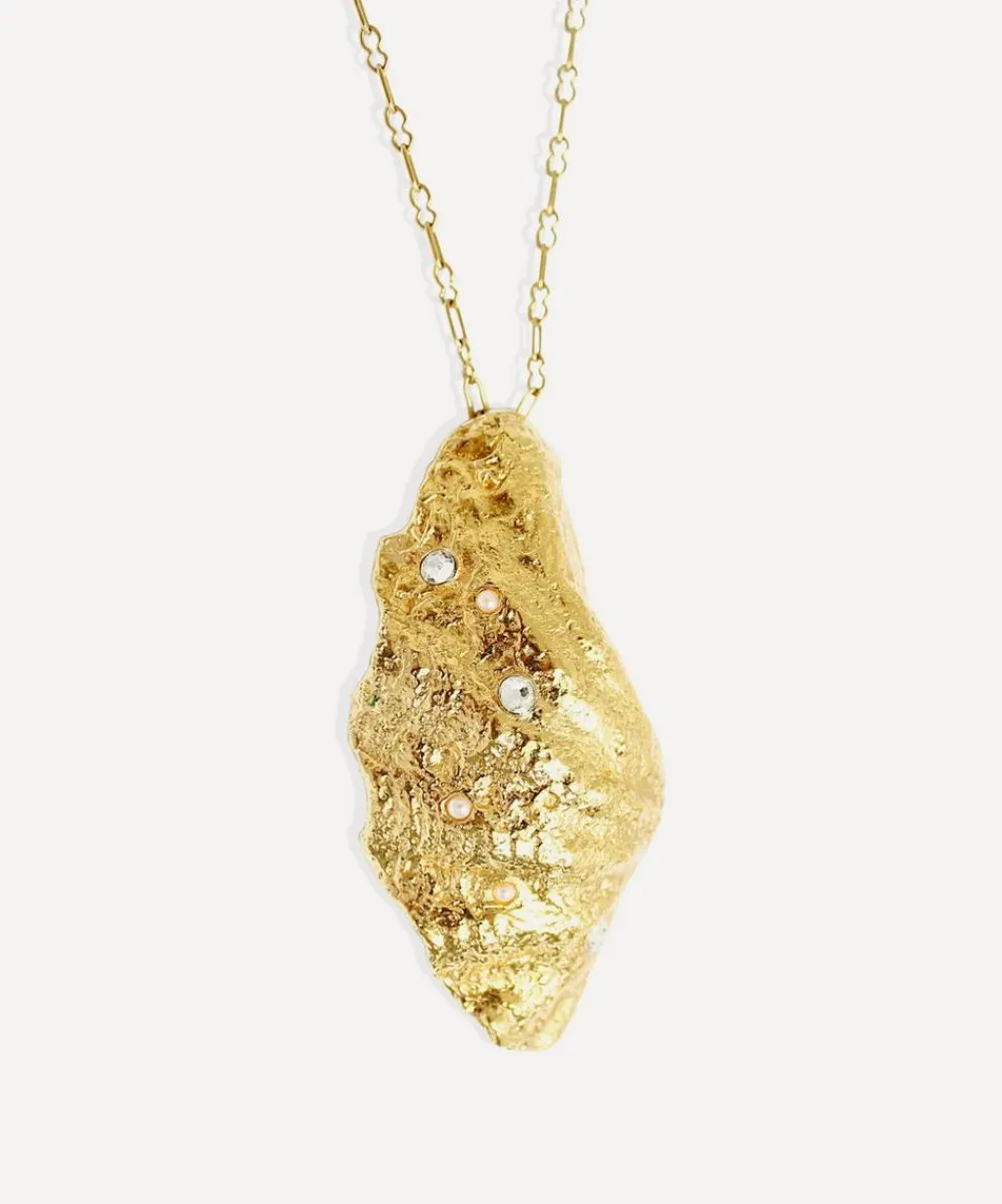 By Alona Necklaces^18ct Gold-Plated Nataliya Pendant Necklace