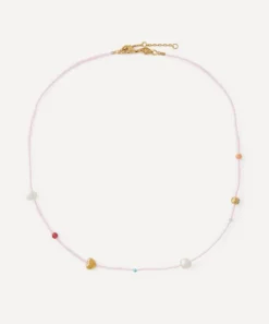 ANNI LU Necklaces|Necklaces^18ct Gold-Plated Oh So Fine Bead Necklace