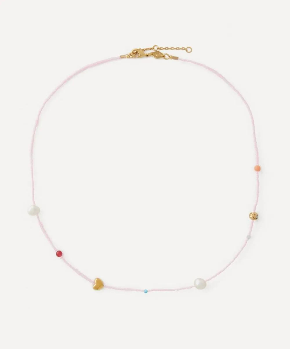 ANNI LU Necklaces|Necklaces^18ct Gold-Plated Oh So Fine Bead Necklace