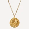 Alighieri Necklaces^24ct Gold-Plated Reader Of The Sea Pendant Necklace
