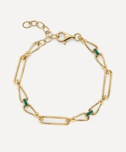 Laura Vann Bracelets^18ct Gold-Plated René Heavy Link Chain Bracelet