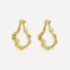 By Alona Earrings^18ct Gold-Plated Rena Drop Earrings