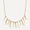 Alex Monroe Necklaces^22ct Gold-Plated Scattered Pine Needle Necklace