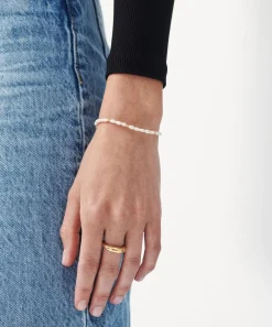 Missoma Bracelets^18ct Gold-Plated Seed Pearl Beaded Bracelet