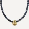 Missoma Necklaces^18ct Gold-Plated Spiral Gemstone Beaded Pendant Necklace