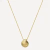 Missoma Necklaces^18ct Gold-Plated Spiral Mini Pendant Necklace