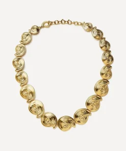 Missoma Necklaces^18ct Gold-Plated Spiral Statement Chain Necklace