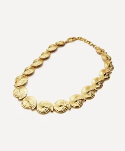 Missoma Necklaces^18ct Gold-Plated Spiral Statement Chain Necklace