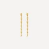 Dinny Hall Earrings^22ct Gold-Plated Sunbeam Column Drop Earrings