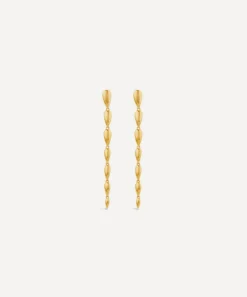 Dinny Hall Earrings^22ct Gold-Plated Sunbeam Column Drop Earrings