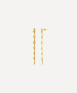 Dinny Hall Earrings^22ct Gold-Plated Sunbeam Column Drop Earrings