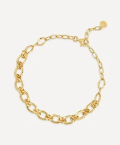 Dinny Hall Bracelets^22ct Gold-Plated Thalassa Faceted Oval Link Bracelet