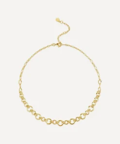 Dinny Hall Necklaces^22ct Gold-Plated Thalassa Faceted Link Necklace