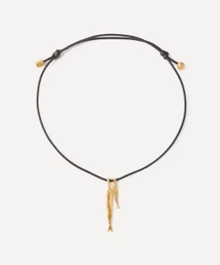 Alighieri Necklaces^24ct Gold-Plated The Gone Fishing Pendant Necklace