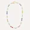 Martha Calvo Necklaces^14ct Gold-Plated Translucence Bead Necklace