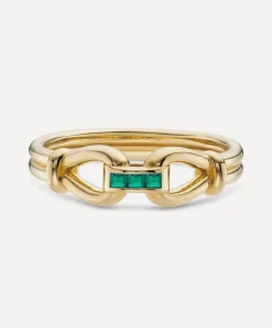 Laura Vann Rings^18ct Gold-Plated Vermeil Silver René Ring
