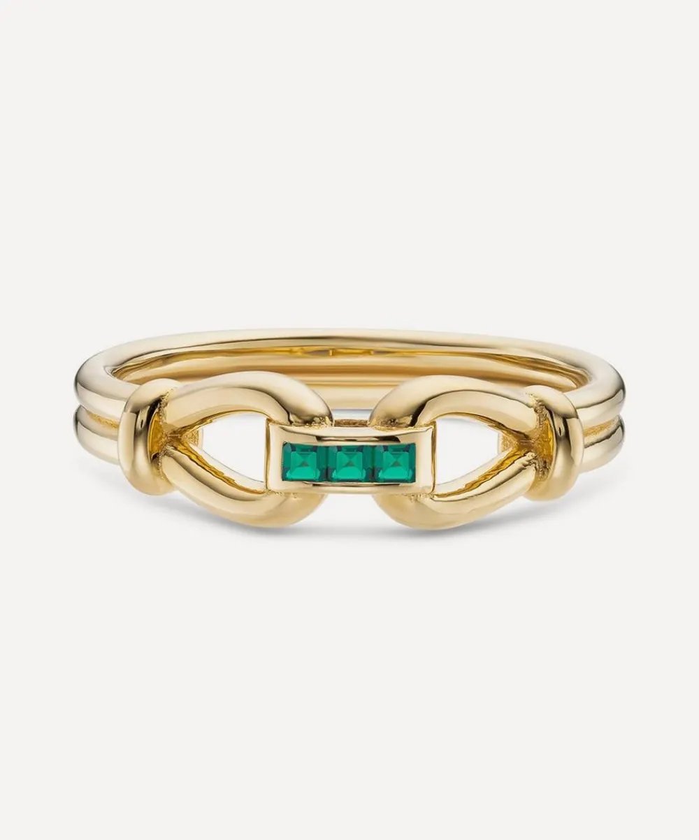 Laura Vann Rings^18ct Gold-Plated Vermeil Silver René Ring