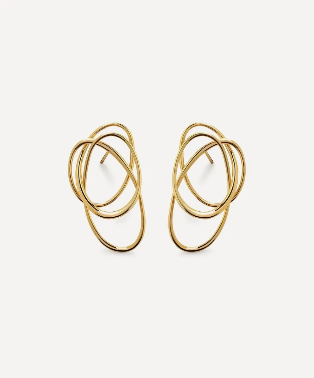 Monica Vinader Earrings^18ct Gold-Plated Vermeil Silver Nura Cocktail Earrings