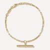 Otiumberg Bracelets^14ct Gold-Plated Vermeil Silver Vestige Toggle Bracelet