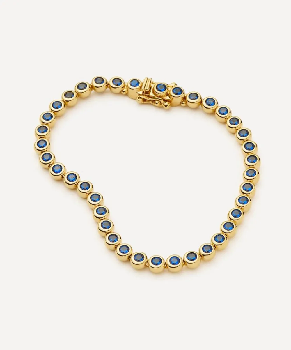 Missoma Bracelets^18ct Gold-Plated Vermeil Silver Tennis Round Bracelet