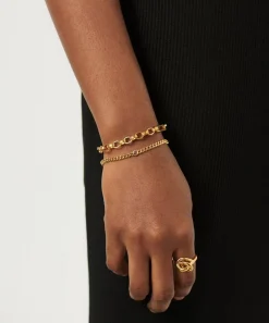 Missoma Bracelets^18ct Gold-Plated Vermeil Silver October Birthstone Chain Bracelet
