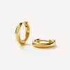 Missoma Earrings^18ct Gold-Plated Vermeil Silver Tunnel Mini Hoop Earrings