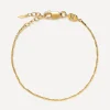Missoma Bracelets^18ct Gold-Plated Vermeil Silver Savi Textured Link Chain Bracelet
