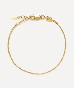 Missoma Bracelets^18ct Gold-Plated Vermeil Silver Savi Textured Link Chain Bracelet