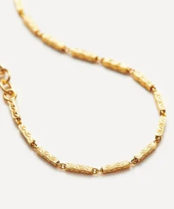 Missoma Bracelets^18ct Gold-Plated Vermeil Silver Savi Textured Link Chain Bracelet