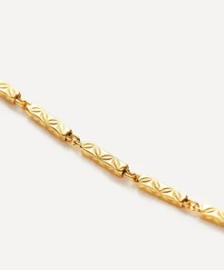Missoma Bracelets^18ct Gold-Plated Vermeil Silver Savi Textured Link Chain Bracelet