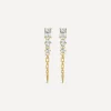 Dinny Hall Earrings^22ct Gold-Plated Vermeil Silver Gem-Set Column Drop Earrings
