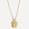 Missoma Necklaces^18ct Gold-Plated Vermeil Silver Engravable June Birthstone Star Ridge Pendant Necklace