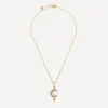 Missoma Necklaces^18ct Gold-Plated Vermeil Silver Harris Reed Crescent Moon Pearl Pendant Necklace
