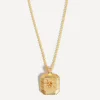 Missoma Necklaces^18ct Gold-Plated Vermeil Silver Engravable November Birthstone Star Ridge Pendant Necklace