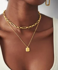 Missoma Necklaces^18ct Gold-Plated Vermeil Silver Engravable November Birthstone Star Ridge Pendant Necklace