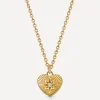 Astley Clarke Necklaces^18ct Gold-Plated Vermeil Silver Biography Heart Pendant Necklace