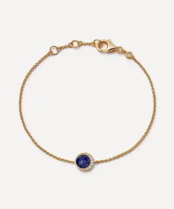 Astley Clarke Bracelets^18ct Gold-Plated Vermeil Silver Luna Lapis Bracelet