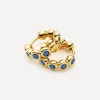 Missoma Earrings^18ct Gold-Plated Vermeil Silver Tennis Small Hoop Earrings
