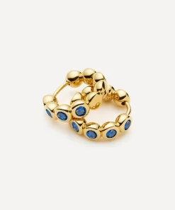 Missoma Earrings^18ct Gold-Plated Vermeil Silver Tennis Small Hoop Earrings