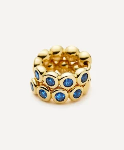 Missoma Earrings^18ct Gold-Plated Vermeil Silver Tennis Small Hoop Earrings