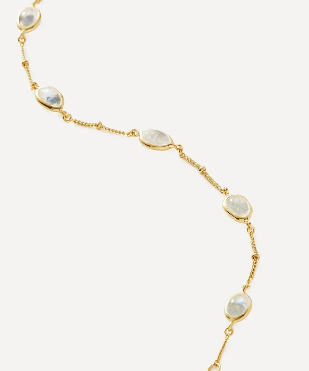 Missoma Bracelets^18ct Gold-Plated Vermeil Silver Magma Gemstone Charm Bracelet
