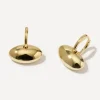 Otiumberg Earrings^14ct Gold-Plated Vermeil Silver Pebble Stud Earrings