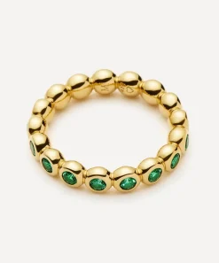 Missoma Rings^18ct Gold-Plated Vermeil Silver Tennis Stacking Ring