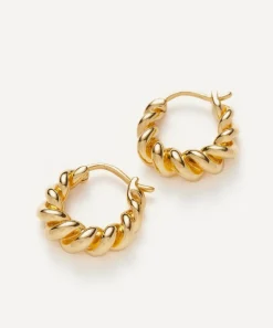 Missoma Earrings^18ct Gold-Plated Vermeil Silver Mini Tidal Hoop Earrings
