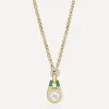Laura Vann Necklaces^18ct Gold-Plated Vermeil Silver Olive Pendant Necklace