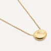 Monica Vinader Necklaces^18ct Gold-Plated Vermeil Silver Aria Pendant Necklace
