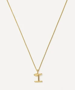 Missoma Necklaces^18ct Gold-Plated Vermeil Silver Curly Molten Mini I Initial Pendant Necklace